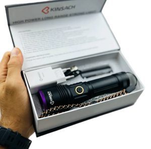 چراغ قوه UV کینساچ (KINSACH) مدل KS-UV365nm 