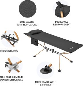 تخت تاشو کینگ کمپ (KingCamp Folding Bed) مدل KC2140