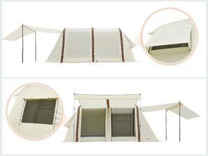 چادر بادی کینگ کمپ (KingCamp Inflatable Tent) مدل KT2316_BEIGE
