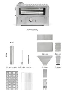 اجاق هیزمی نیچرهایک (Naturehike) مدل CNH22CJ034