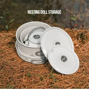 ست قابلمه بزرگ نیچرهایک مدل CNK2450CF013