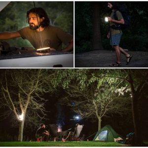 چراغ آویز چادر نیچرهایک مدل NH18Y001-A