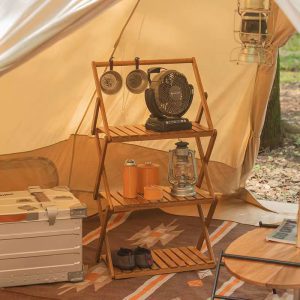 قفسه سه‌طبقه تاشو نیچرهایک مدل NH20JJ016