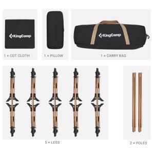 تختخواب کینگ کمپ مدل KC2007