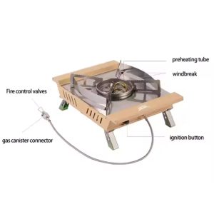اجاق سه شعله BRS مدل BRS-35A
