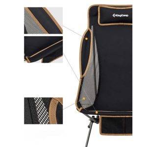 صندلی تاشو کینگ کمپ مدل KC2001