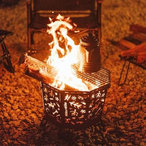 اجاق هیزمی (آتشدان) تاشو کمپینگ نیچرهایک مدل CNH22CJ036