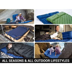 زیرانداز بادی دو نفره کینگ کمپ مدل KM2441_NAVY