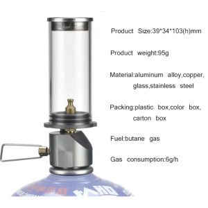 چراغ فانوس گازی BRS مدل BRS-55