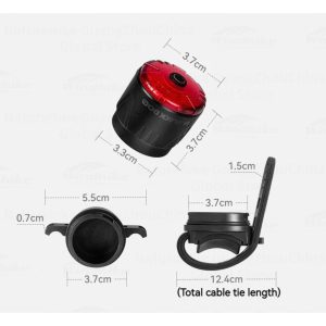 چراغ عقب هوشمند دوچرخه بلک داگ مدل CBD2450ZM018