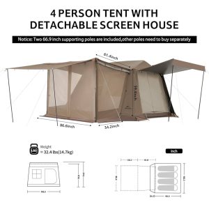 چادر Village 6 سری 2 نیچرهایک مدل CNK2300ZP021