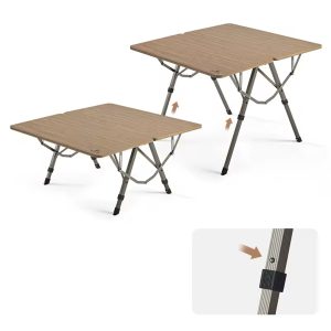 میز تاشو با ارتفاع قابل تنظیم نیچرهایک مدل CNH22JU054