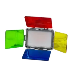 پروژکتور شارژی به همراه پنل RGB مدل W8138-5