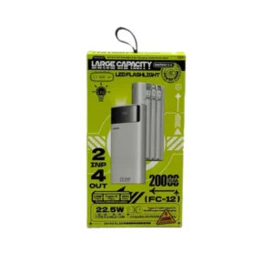 پاوربانک 20000 میلیآمپر ریمکس مدل FC-12