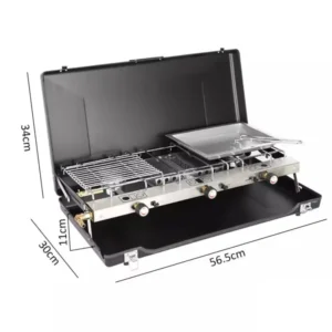 باربیکیو گازی دو شعله چانوداگ مدل FX-5340